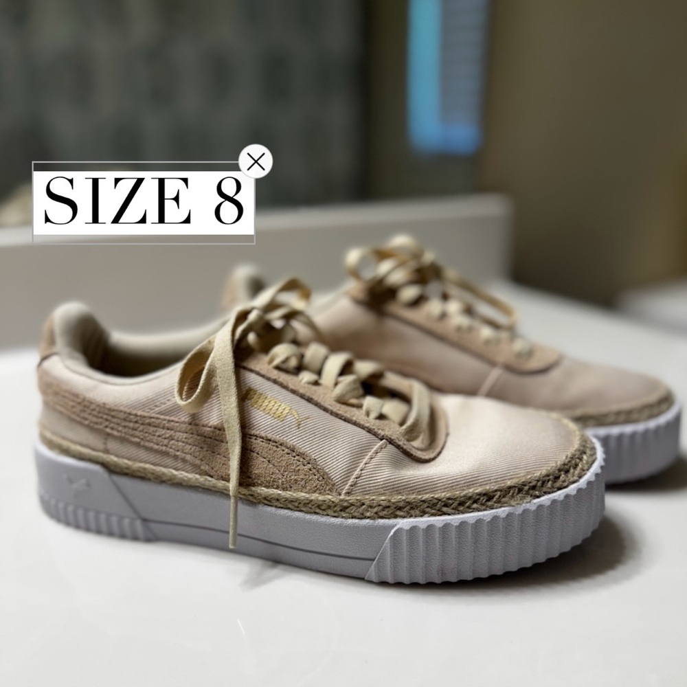Puma Women's Espadrilles - Beige and White